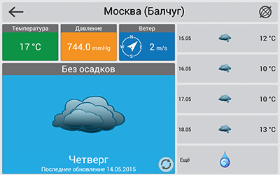 Navitel Navigator weather-2