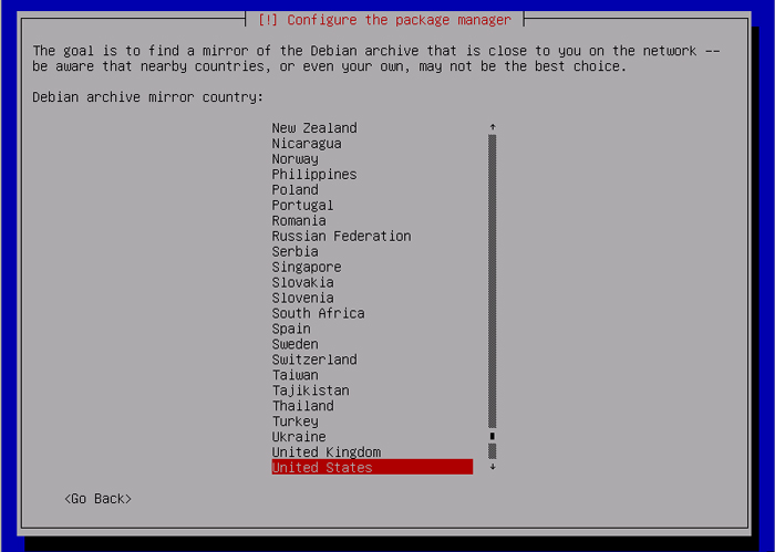 Server setting 36
