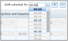 Create schedule 05